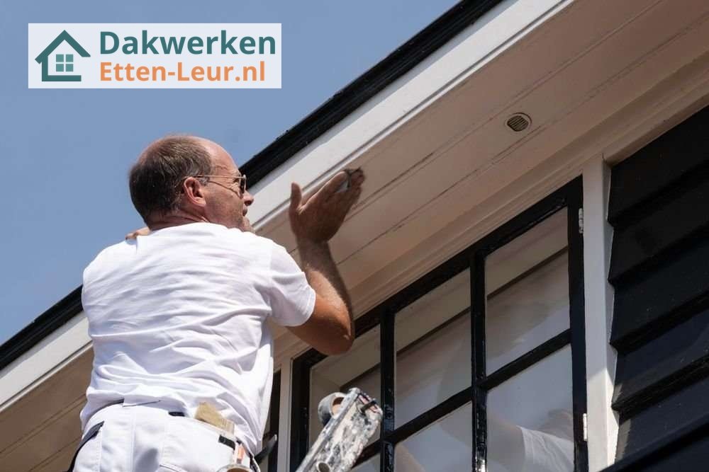 Dakgoot afwerken door onze dakdekker Dakgoot afwerken door onze dakdekker in Etten-Leur